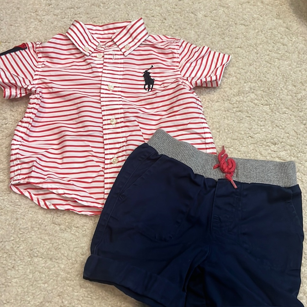 Ralph Lauren set- baby -EUC